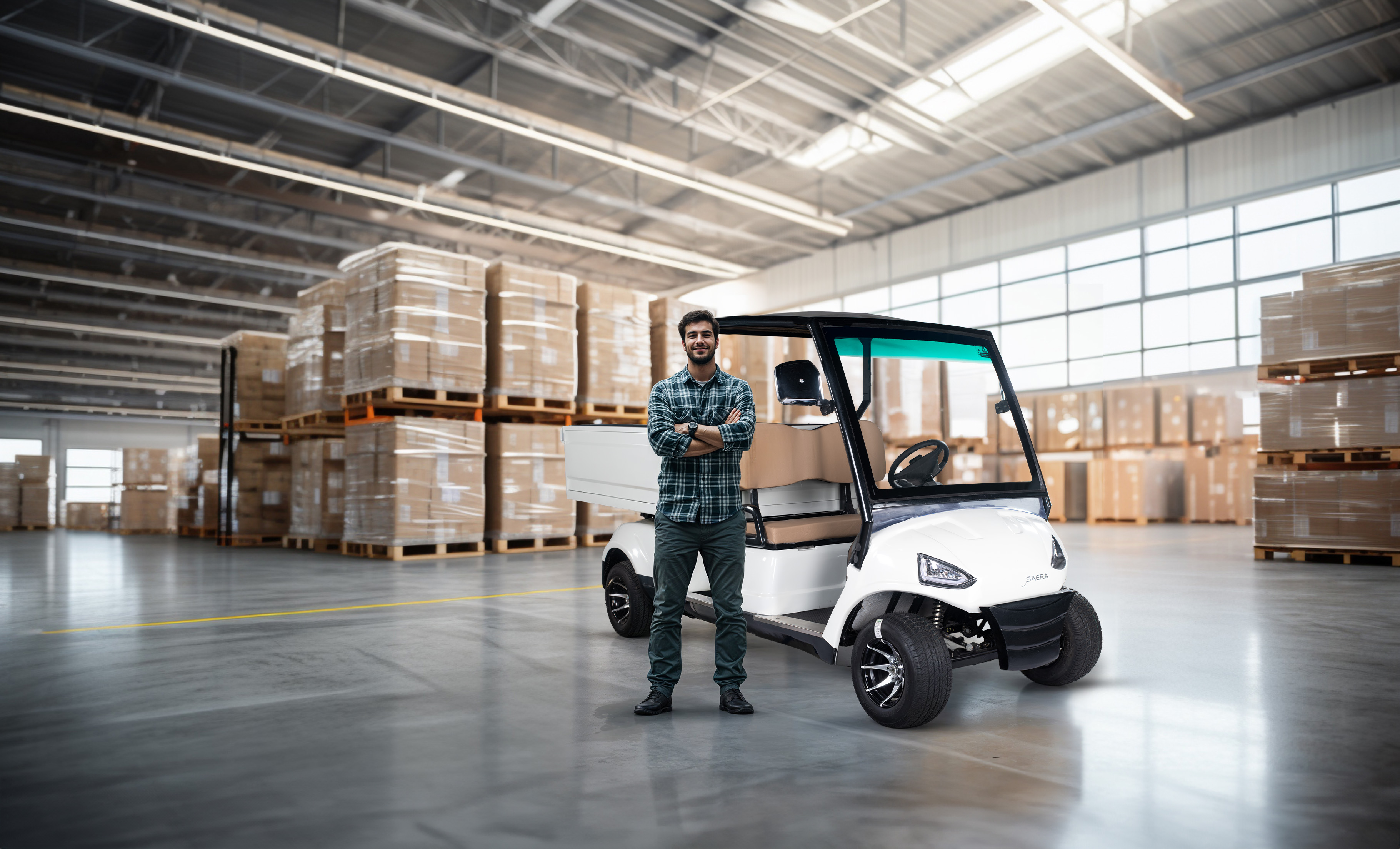 2 Seater Utility Golf Cart Manufacturer in Portugal